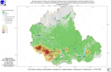 Особенности пожароопасного сезона 2022 года на территории Сибири по результатам спутникового мониторинга