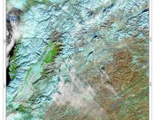 Гидрологическая обстановка на реках Республики Бурятия по спутниковым данным за 23 ноября 2023 г.