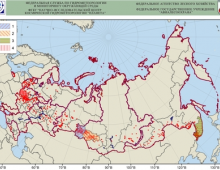Обзор пожарной обстановки на территории России по спутниковым данным за период 18–24 апреля 2023 г.